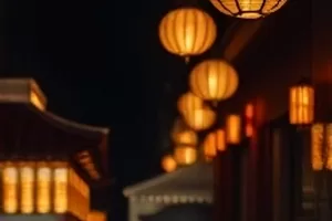 《雾中灯塔》孤独灯塔与浓雾海面
